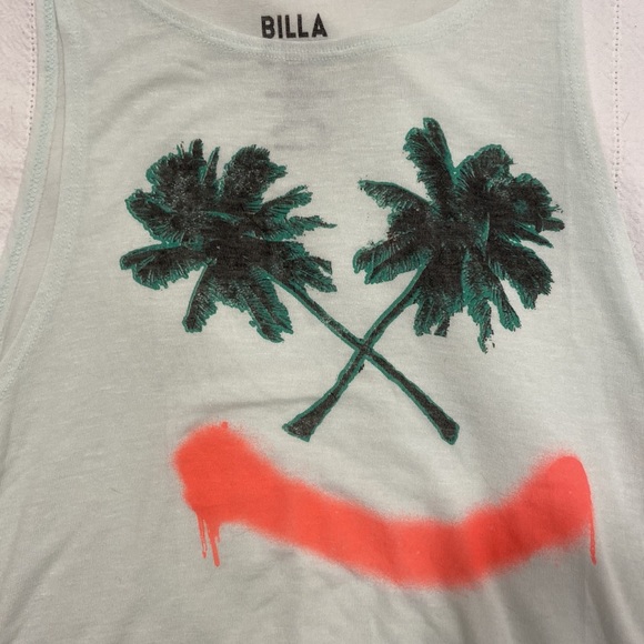 BillaBong tank top. Skylight color. Size Small - Picture 3 of 9